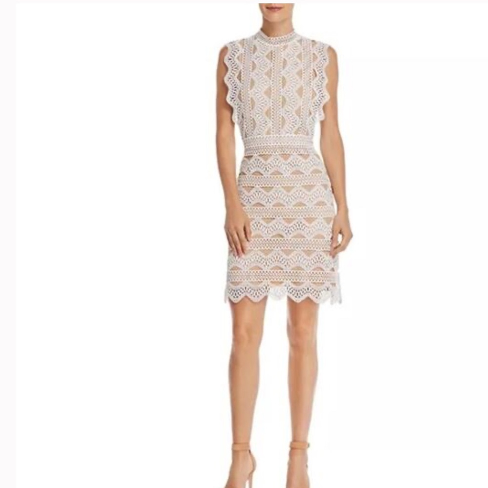 Like new lace overlay dress